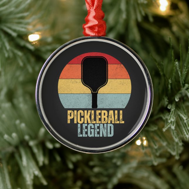 Funny Pickleball Legend Metal Tree Decoration (Tree)