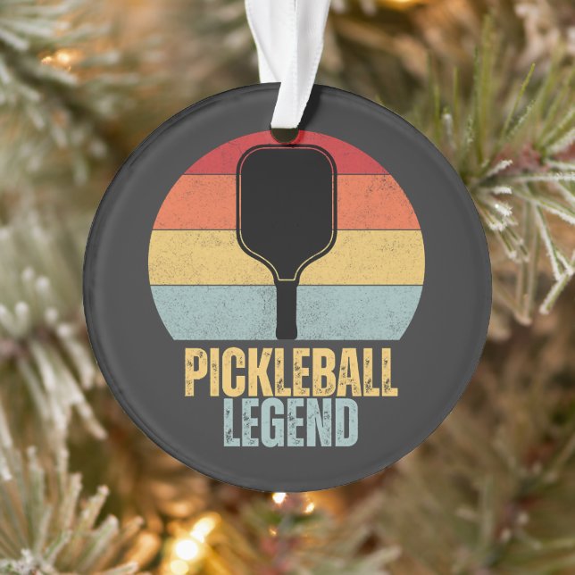 Funny Pickleball Legend Ornament (Tree)
