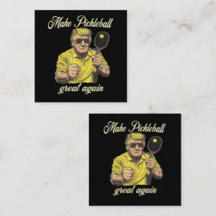 Funny Pickleball Lovers Graphics Pickle Ball Loyalty Card