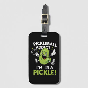 Funny-Pickleball Luggage Tag