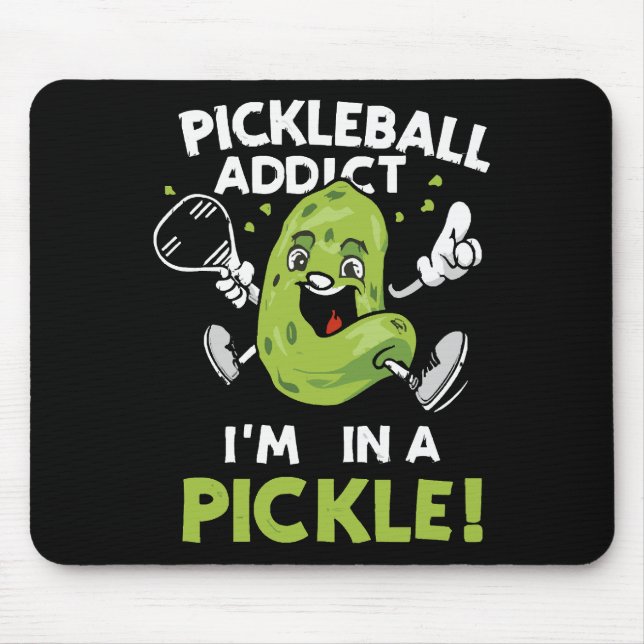Funny-Pickleball Mouse Pad (Front)