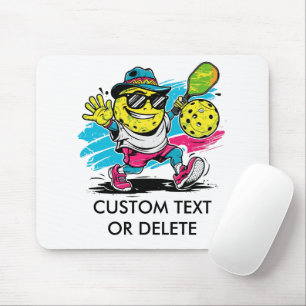 funny pickleball mouse pad