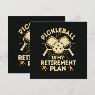 Funny Pickleball My Retirement Plan Vintage