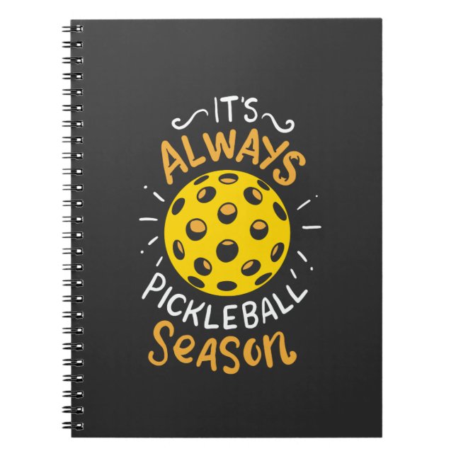 Funny Pickleball Notebook (Front)