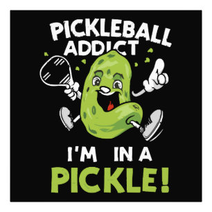 Funny-Pickleball Photo Print