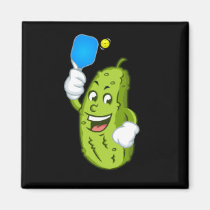 Funny Pickleball Pickel Humour Cucumber Magnet