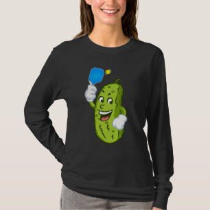 Funny Pickleball Pickel Humour Cucumber T-Shirt
