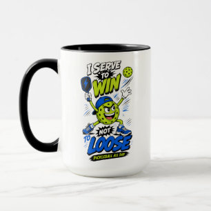 Funny Pickleball Player Design Mug