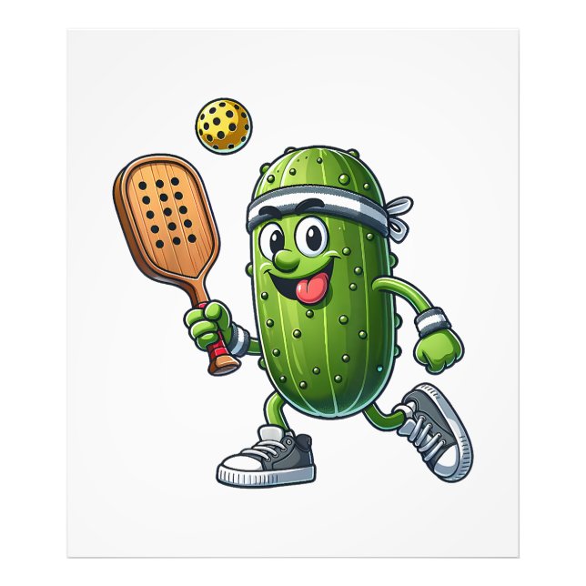 Funny Pickleball Player Paddleball Lover  Photo Print (Front)