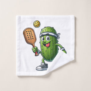 Funny Pickleball Player Paddleball Lover  Wash Cloth