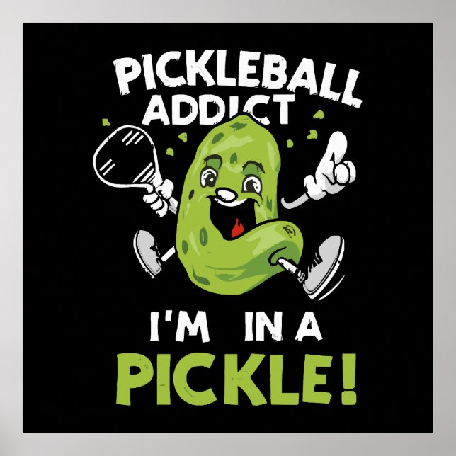 Funny-Pickleball Poster (Front)