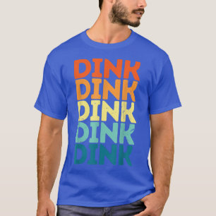 Funny Pickleball Retro SunsetVintage Dink Lovers T-Shirt
