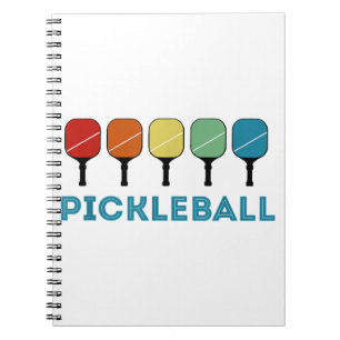 Funny Pickleball Retro Vintage  Notebook
