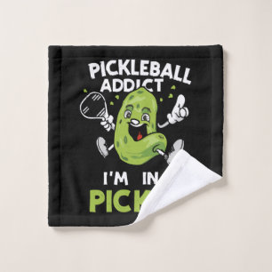 Funny-Pickleball Wash Cloth