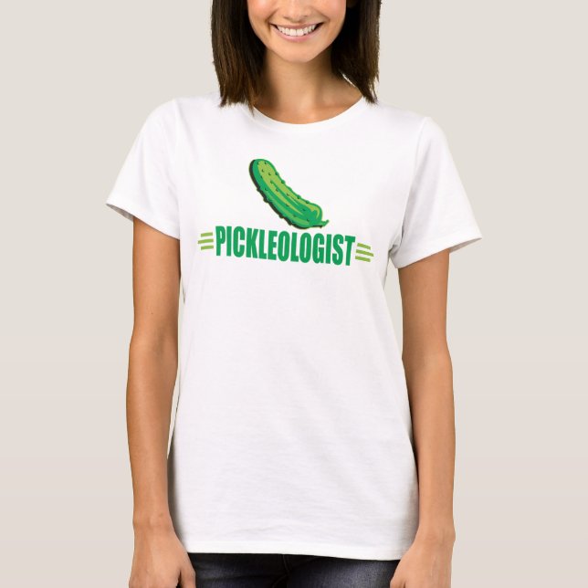Funny Pickleologist T-Shirt (Front)