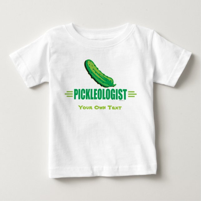 Funny Pickles Baby T-Shirt (Front)