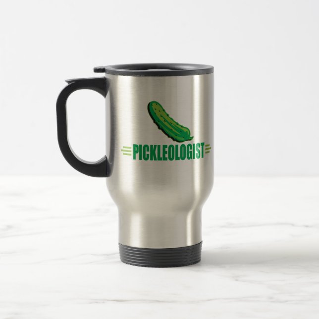 Funny Pickles Travel Mug (Left)