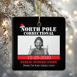 Funny Picture Matching Family Christmas Pajama Ceramic Ornament<br><div class="desc">Add a playful touch to your holiday decor with our Funny Picture Matching Family Christmas Pajama Ceramic Ornament. This personalised ornament is perfect for capturing the joy and humour of the season, allowing you to upload your favourite funny family photo to create a unique keepsake. Whether it’s a quirky snapshot...</div>