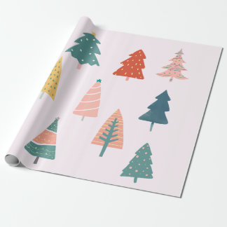 Funny pictures about Christmas trees Wrapping Paper