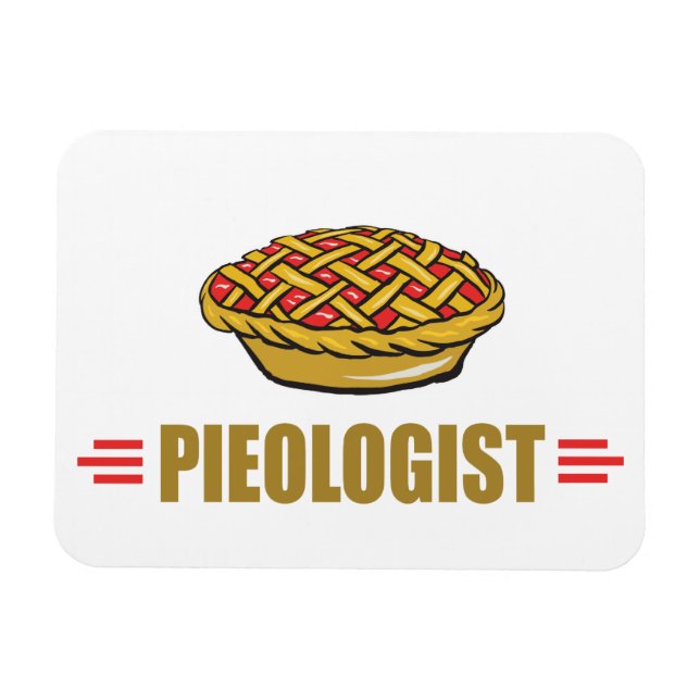 Funny Pie Magnet (Horizontal)