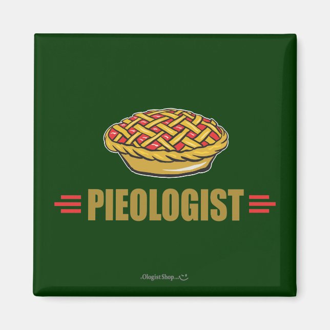 Funny Pie Magnet (Front)