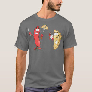 Funny Pierogi Kielbasa Polish Cuisine Food Humour T-Shirt