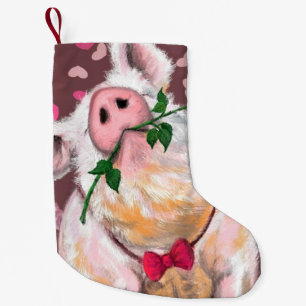 Funny Pig Christmas Stocking