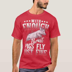 Funny Pig Lover Graphic For Women Men Kids Pig 192 T-Shirt