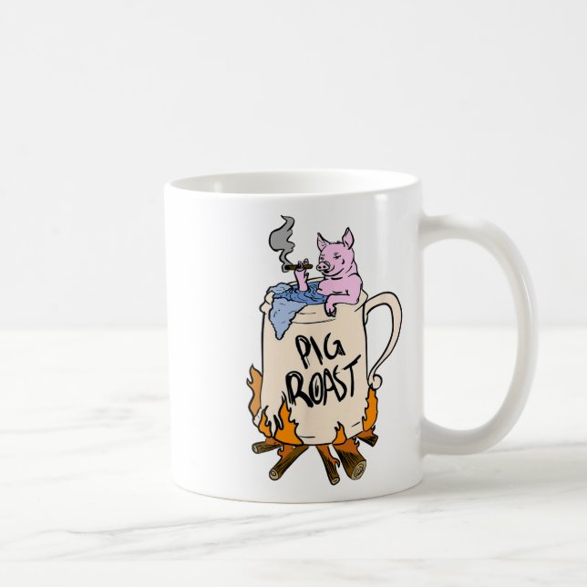 Funny Pig Roast In A Beer Stein Gift  (Right)