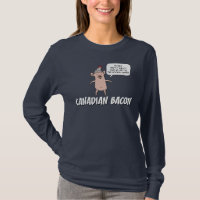 Funny pig shirt: Canadian Bacon