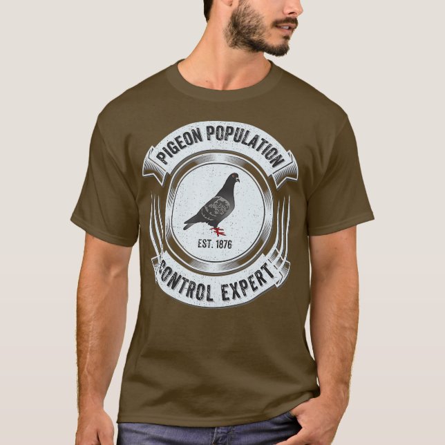 Funny Pigeon Hunting Hunter Bird Shirt -Gift For (Front)