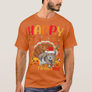 Funny Pika Animal Lover Happy Pika HelloThanksMas  T-Shirt