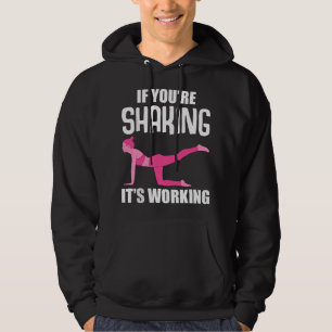 Funny Pilates For Women Men Gym Fitness Instructor Hoodie