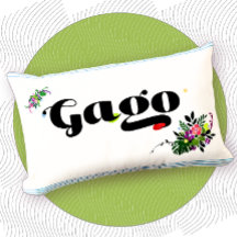 Funny Pillow 'Gago' Filipino Boho Decor