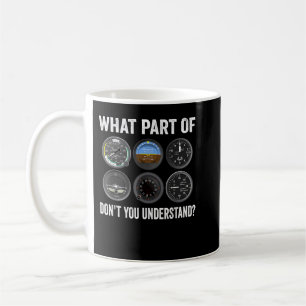 Funny Pilot Design For Men Women Aeroplane Airline Coffee Mug