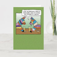 Funny Pinata on Disability Birthday