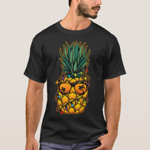 Funny Pineapple Christmas In July Women Men T-Shirt