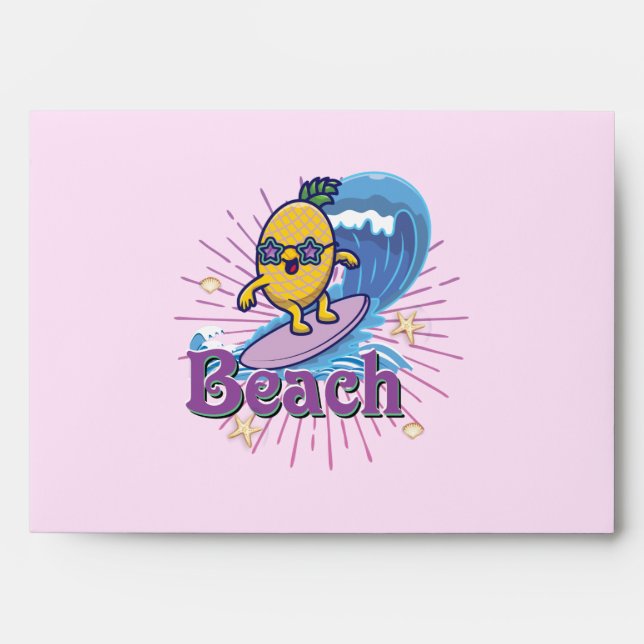 funny pineapple envelope (Front)