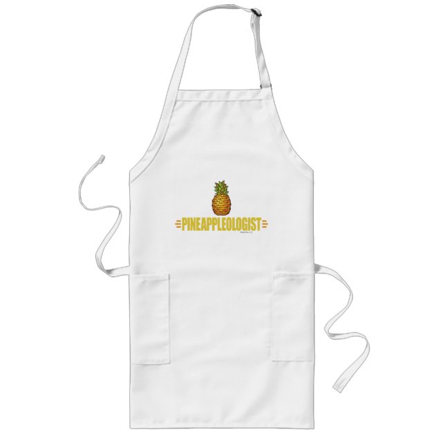 Funny Pineapple Lover Long Apron (Front)