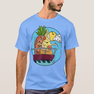 Funny Pineapple On Pizza Forbidden Valentines Day  T-Shirt