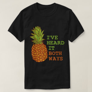 Funny Pineapple Quote Retro Humor Design T-Shirt