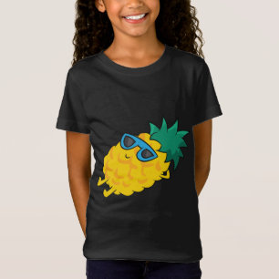 Funny Pineapple Summer Fruit Sunglasses Cute Pinea T-Shirt
