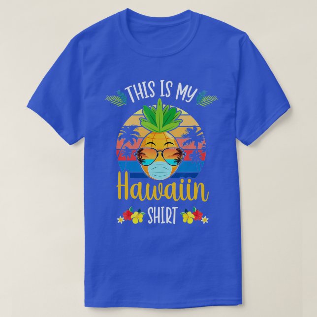 Funny Pineapple Summer Vacation Beach This Is My H T-Shirt (Design Front)