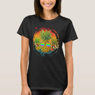 Funny Pineapple Summer Vibes T-Shirt