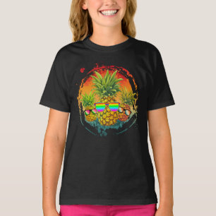 Funny Pineapple Summer Vibes T-Shirt