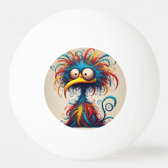 Funny ping pong ball (Front)