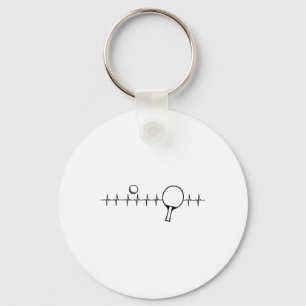 Funny Ping Pong Gift For Men Women Table Tennis He Key Ring