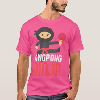 Funny Ping Pong Ninja Shirt Table Tennis