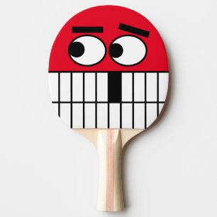 Funny ping pong paddle for table tennis player