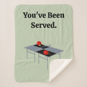 Funny Ping Pong, Sherpa Blanket